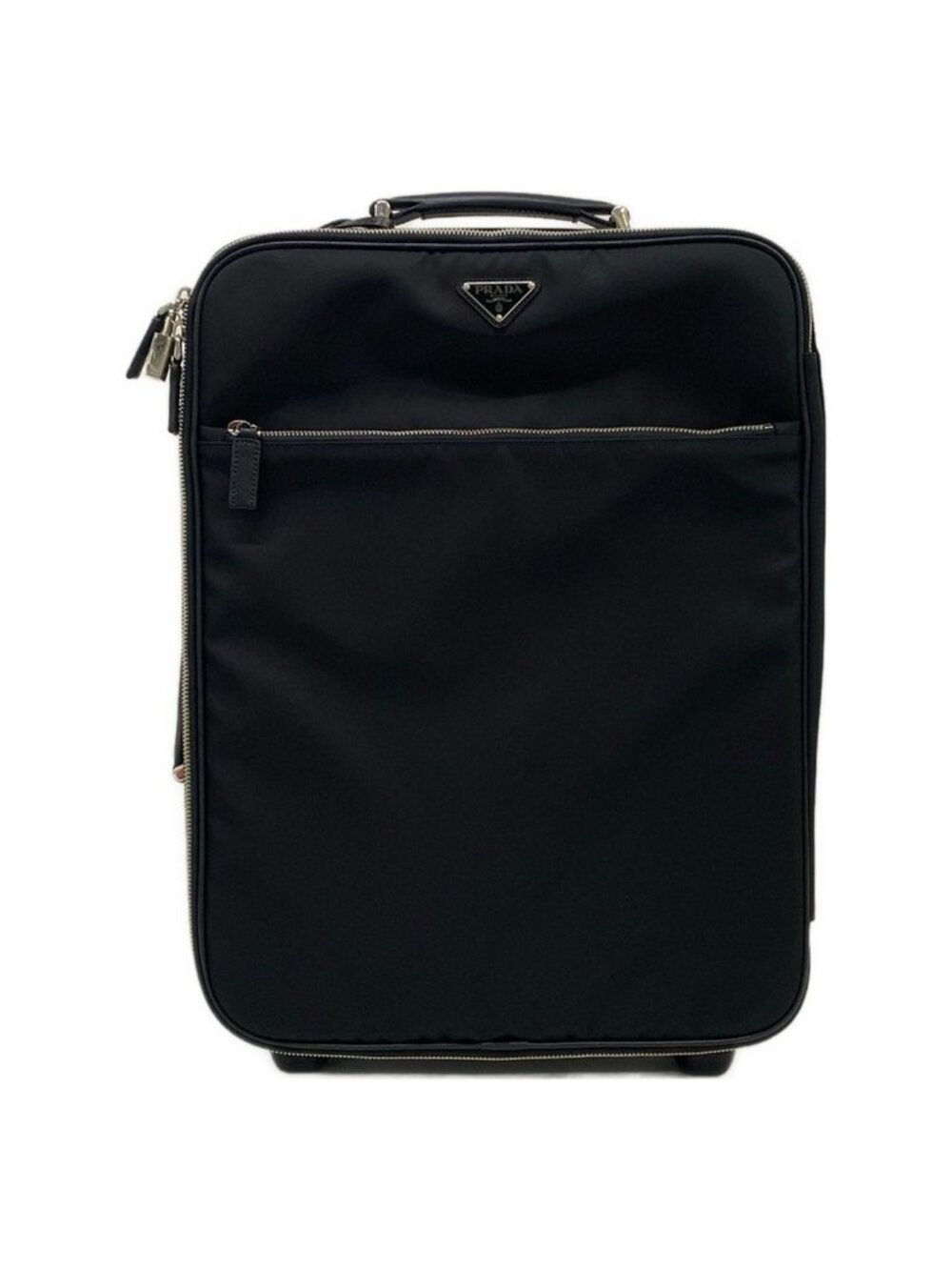 Prada Travel Bag Black Tsa No Leather